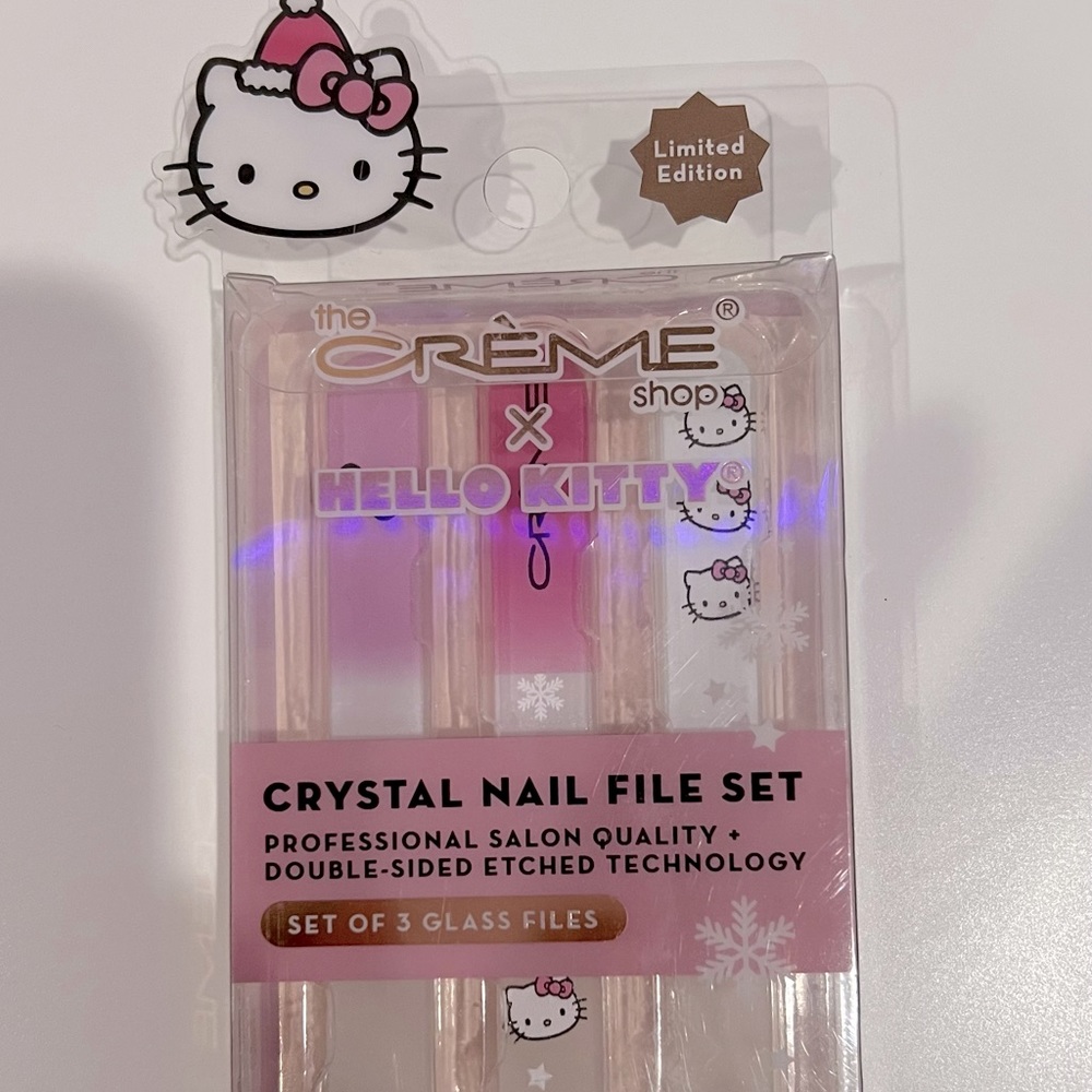 The Creme Shop x Hello Kitty Christmas Crystal Nail Files